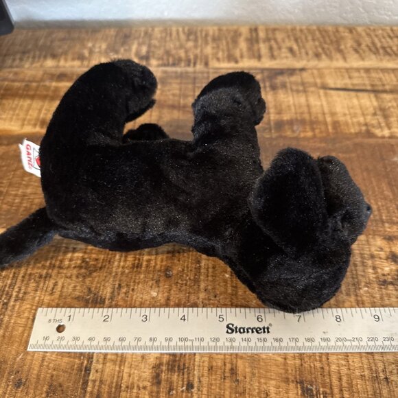 Ganz Webkinz Lil Kinz HM136 Black Lab Plush Stuffed Animal Toy Dog Puppy Retired - Picture 8 of 9